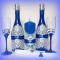 Три отличных мастер-класса для оформления свадебных бутылок шампанского своими руками Какой краской красить бутылку шампанского
